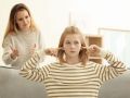 Quarrel between mother and daughter at home
