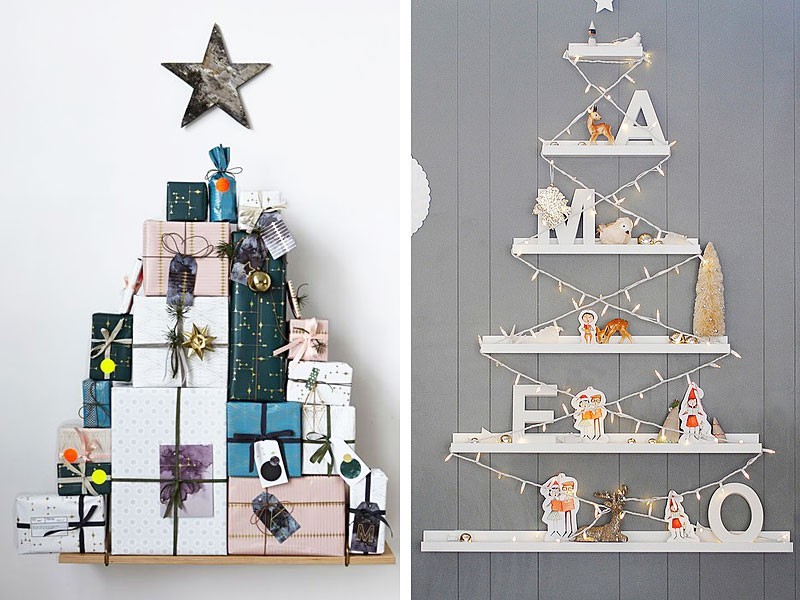 shelves-christmas-tree_initial-name-christmas-tree-decor_christmas-gift-home-decor_hanging-wall-creative-decor_holoday-home-decor_diy-christmas-tree