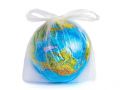 planet Earth  in polyethylene plastic disposable bag