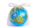 planet Earth  in polyethylene plastic disposable bag