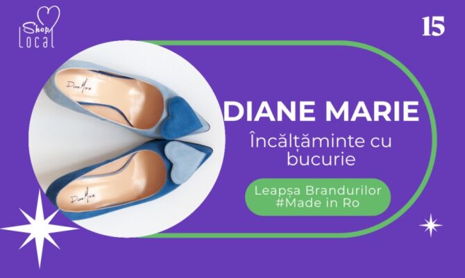 Diane Marie Studio: Pantofi lucrați cu bucurie. Leapșa Brandurilor Made in Ro