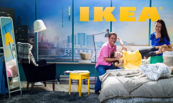 Suntem pe coperta catalogului IKEA 2015