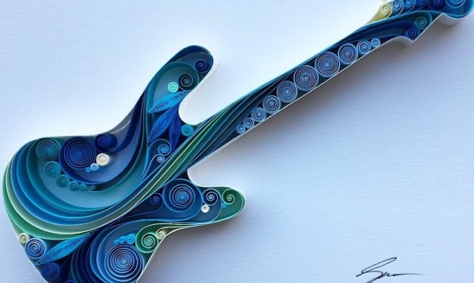 QUILLING. Cand arta isi da mana cu pasiunea